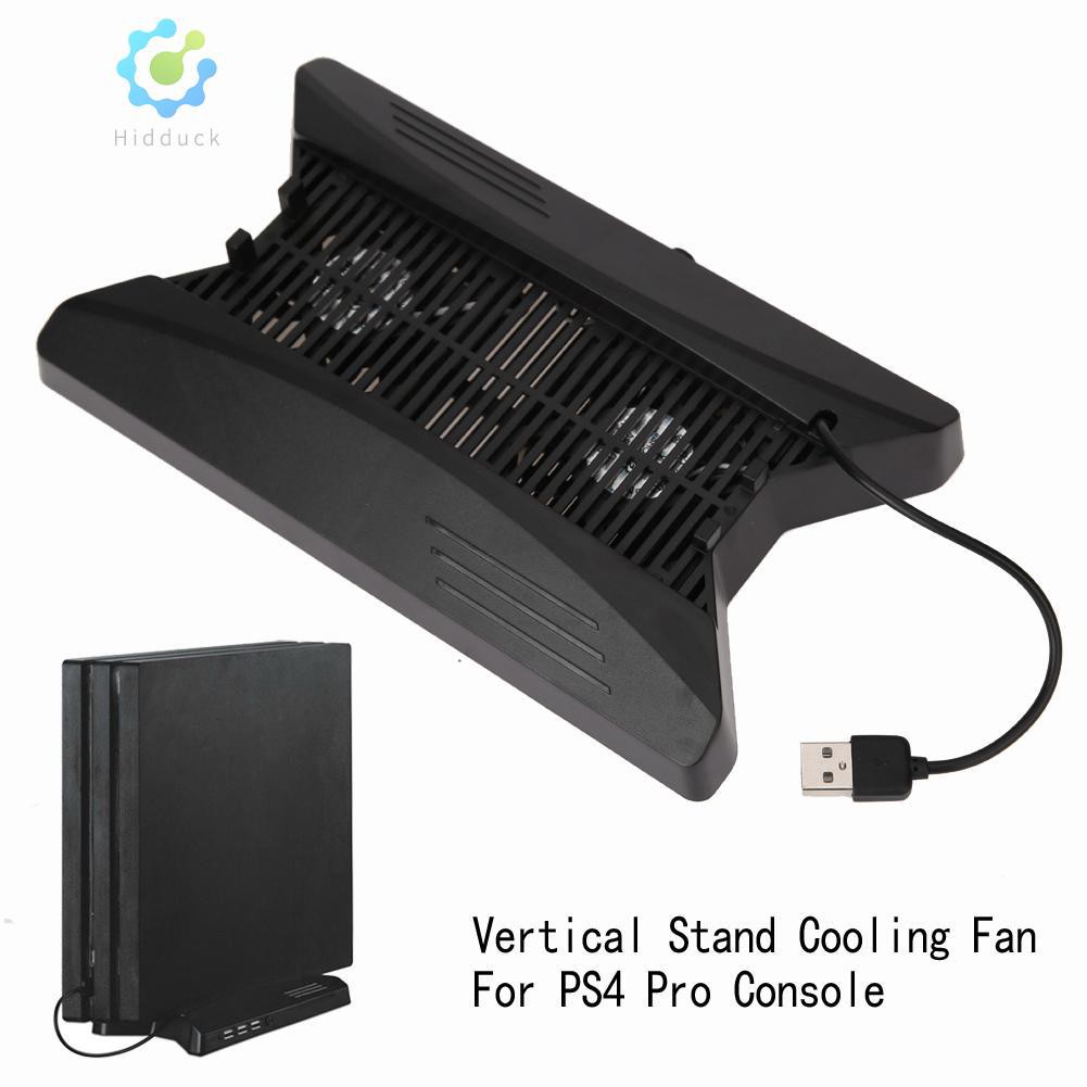 Bộ Đế Tản Nhiệt Hidduckgaming Kèm 3 Cổng Usb Cho Máy Chơi Game Sony Playstation Ps4 Pro