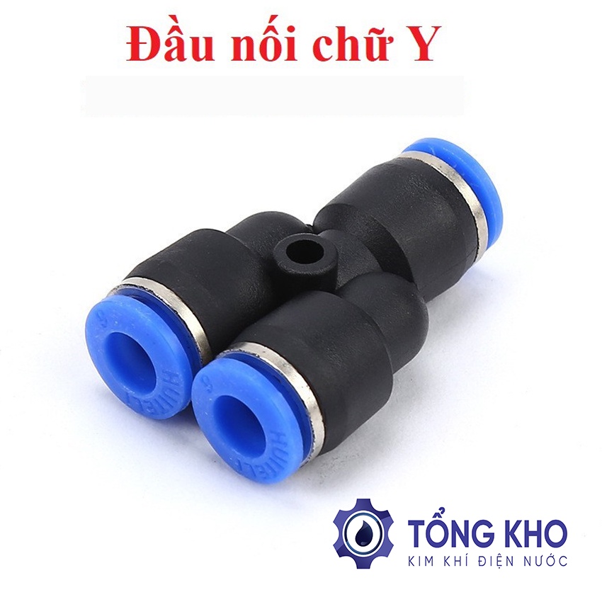 Đầu nối PY chữ Y khí nén, phun sương đầy đủ kích thước - Tổng kho kim khí điện nước