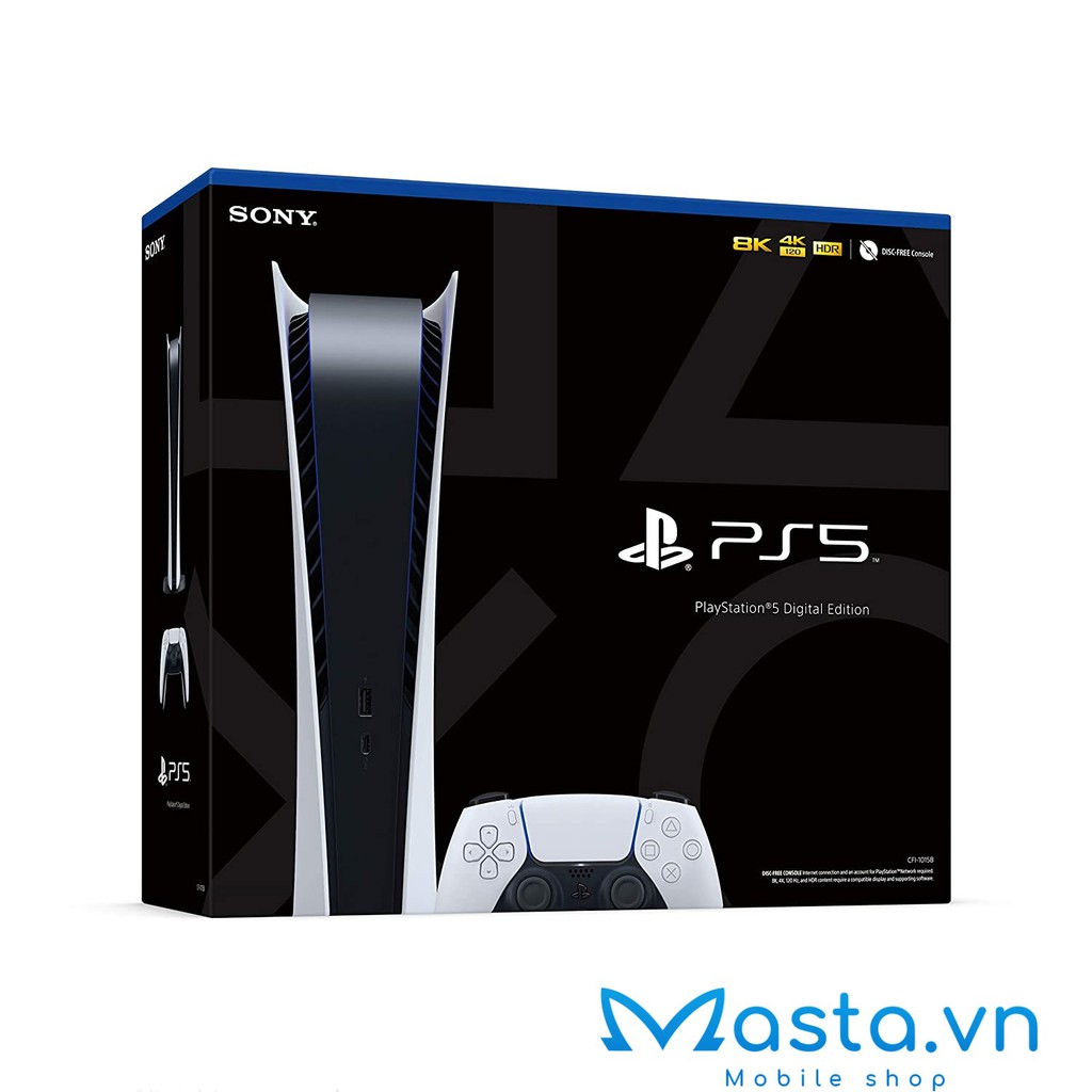 Máy PS5 - Playstation 5 Digital New Sony 100% (Bản Digital Only)