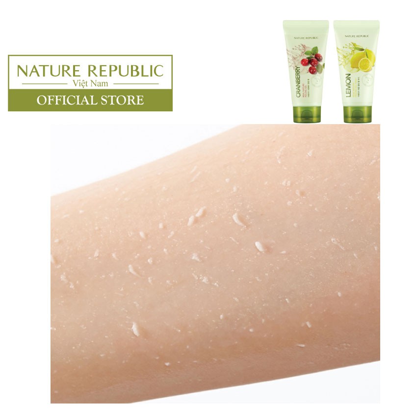 [Mã FMCGMALL - 8% đơn 250K] Gel tẩy tế bào chết NATURE REPUBLIC Real Nature Peeling Gel 120ml