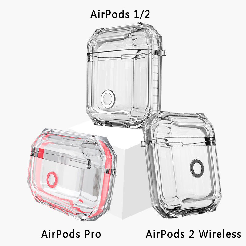Vỏ bọc mềm 8 màu sắc + dây đeo thích hợp cho hộp sạc tai nghe AIrPods Pro AIrPods 1/2/3 AIrPods 3