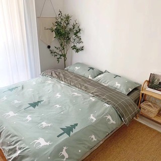 Bộ Chăn Ga Gối Cotton Poly Nhập Khẩu