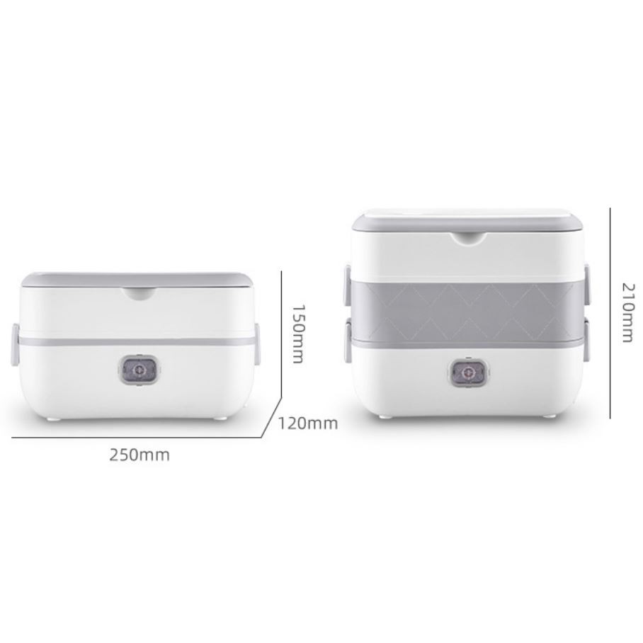 [SALE GIÁ HỦY DIỆT] Hộp ủ cơm cắm điện 2 tầng 4 ngăn đựng đồ đi học, đi làm văn phòng tiện lợi | BigBuy360 - bigbuy360.vn