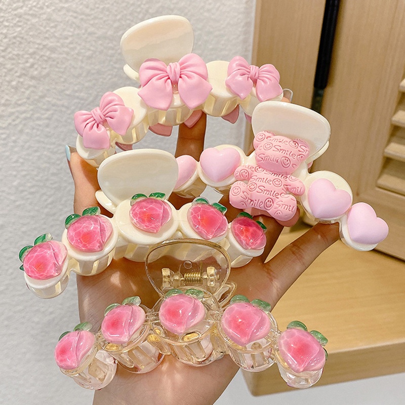 Kẹp Tóc Hình Trái Tim Đáng Yêu Cho Nữ