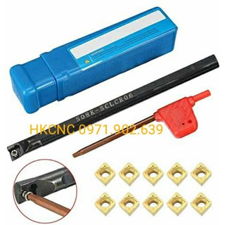 CÁN TIỆN LỖ, GẮN MẢNH MỘT MẶT CCMT, CÁN DAO MÓC LỖ(MÃ 5066)S...-SCLCR, SCZCR