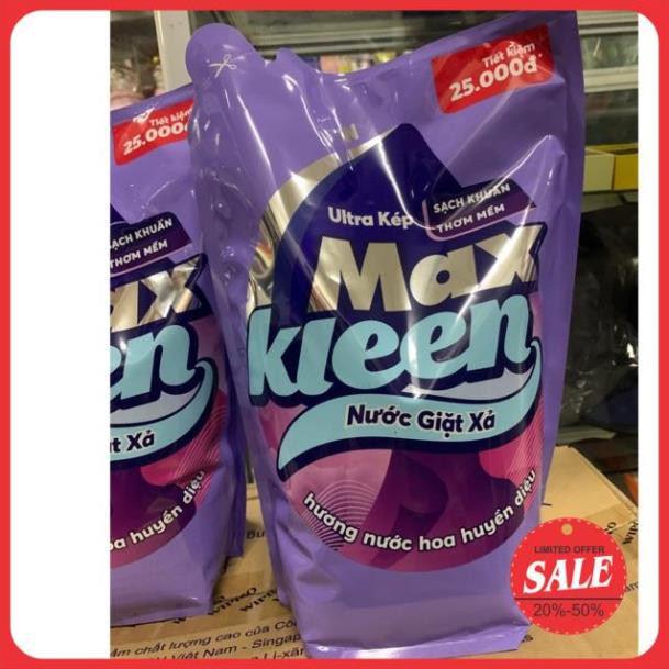 Nước Giặt Xả MaxKleen hương hoa huyền diệu 3.8kg