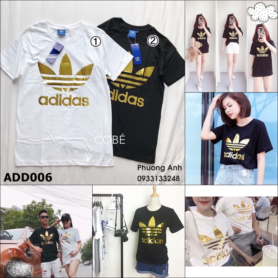 Áo thun phom suông Thái Lan ADD006, unisex Nam Nữ | Shopee Việt Nam