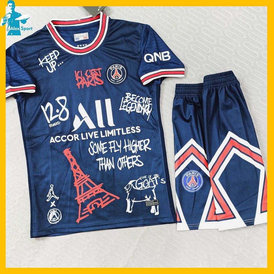 Bộ quần áo bóng đá CLB PSG bản LMT bút ký - Alex Sport