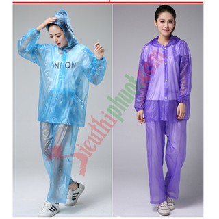ÁO MƯA BỘ NILON