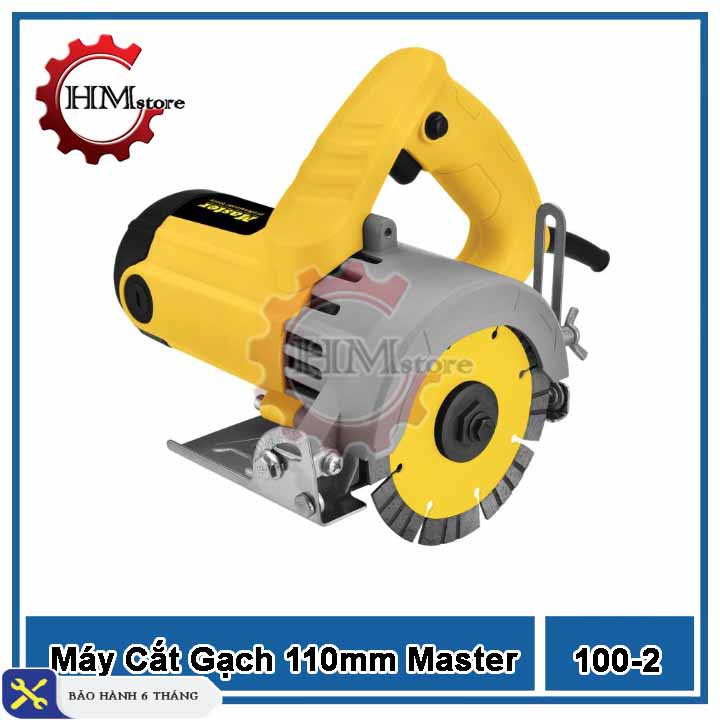 Máy cắt gạch cầm tay 110mm Master MST110-2 - Công suất lớn 1200w bảo hành 6 tháng