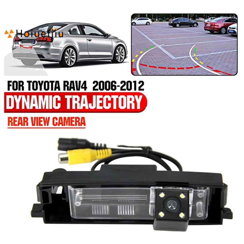 Camera chiếu hậu 4 bóng LED 170 độ cho xe Toyota RAV4 2006-2012
