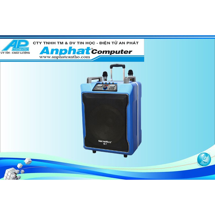Loa Kéo Di Động Soundmax M-7 - Hàng Chính Hãng - Bảo hành 12 tháng