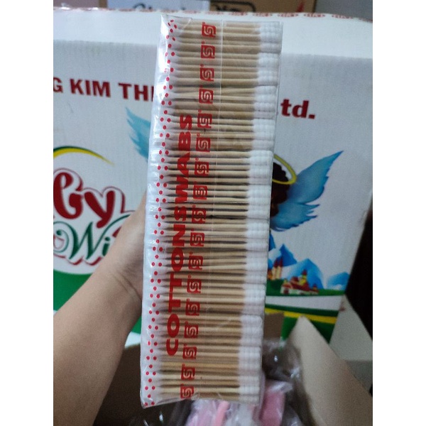 Bông rái tai tiệt trùng thân gỗ ATEN (LEVEE)