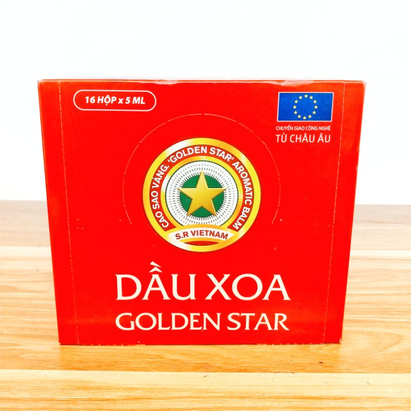 Dầu xoa Golden Star 5ml  - Massage ngoài da cho da cảm giác dễ chịu