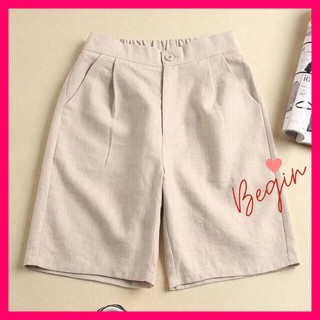 Quần Đùi Đũi Nữ Siêu Mát BigSize - Quần culottes đũi lửng nhật mềm mát lưng thun cúc trước