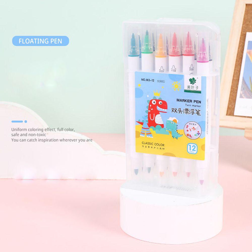 PISTA Set 12 Bút Vẽ Màu Nước Thần Kì Dành Cho Các Bé