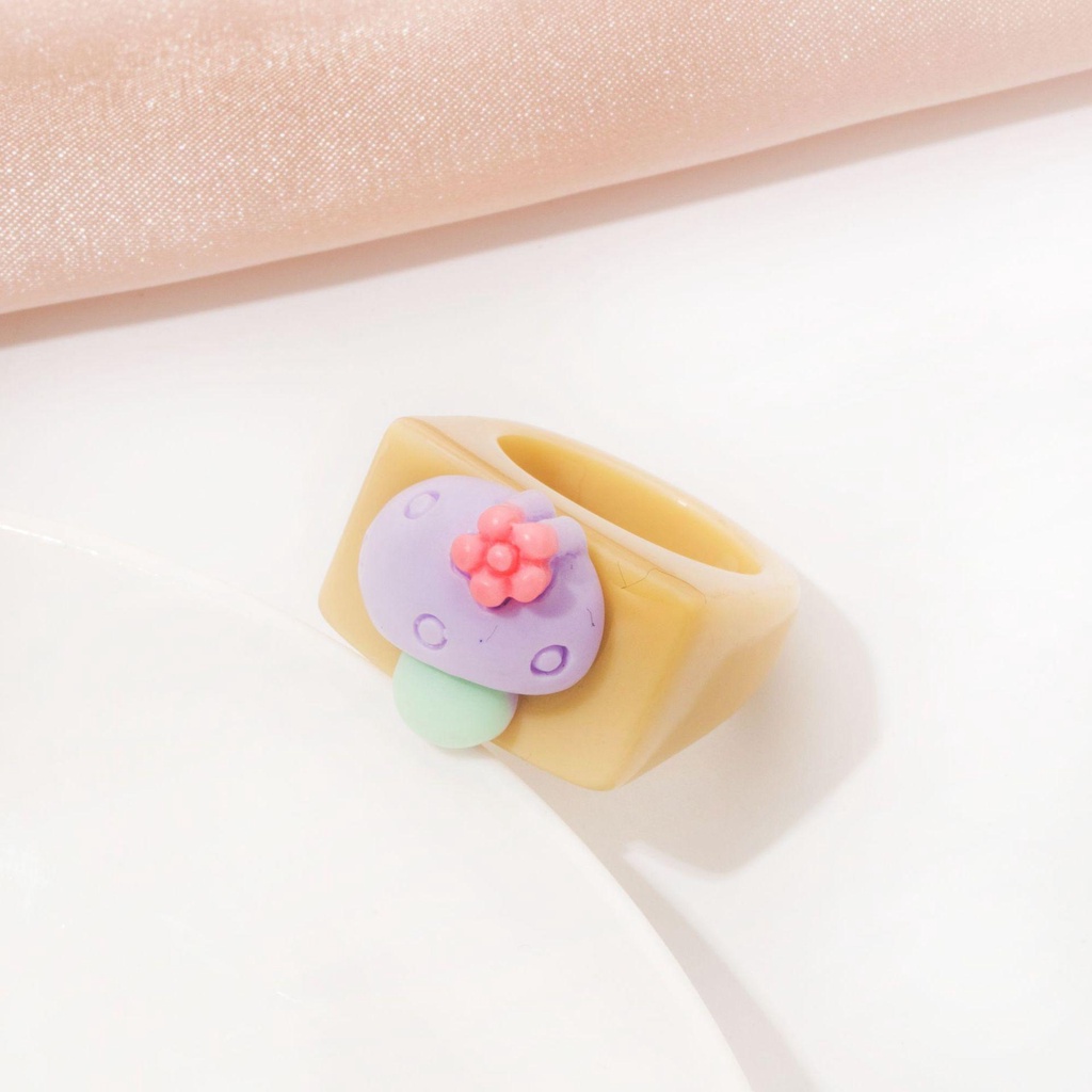 Nhẫn Mặt Người Ngoài Hành Tinh Cho Nam Và NữTrang Sức Thời Trang