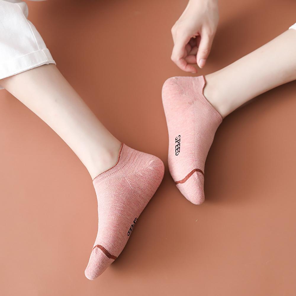 Vớ Cotton Thể Thao Thấm Hút Mồ Hôi Chống Trượt Họa Tiết Kẻ Sọc Cho Nam Và Nữ