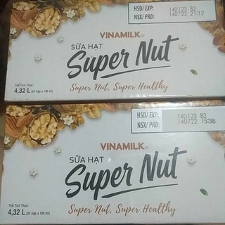 Thùng Sữa hạt Super Nut vinamilk