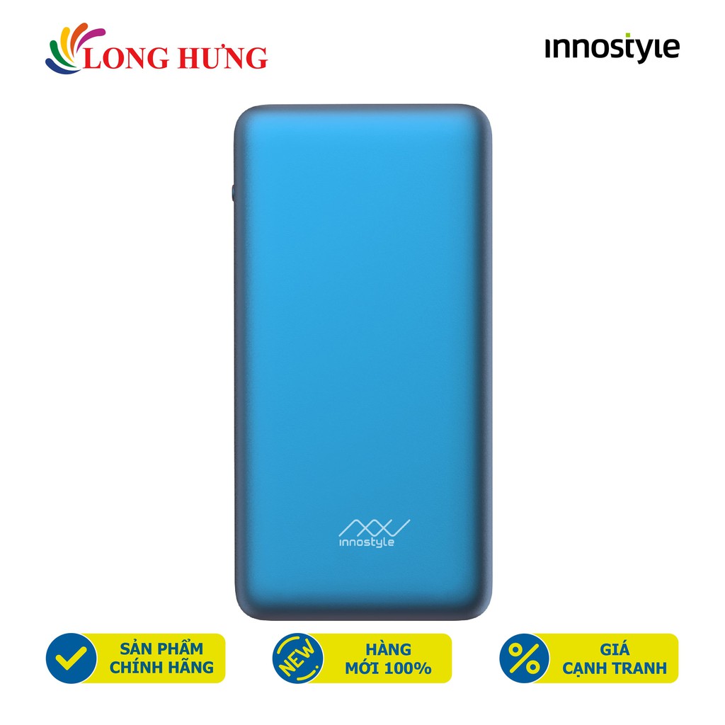 Sạc dự phòng Innostyle PowerGo Pro 10000mAh PD18W QC3.0 IP18PDBLU - Hàng chính hãng