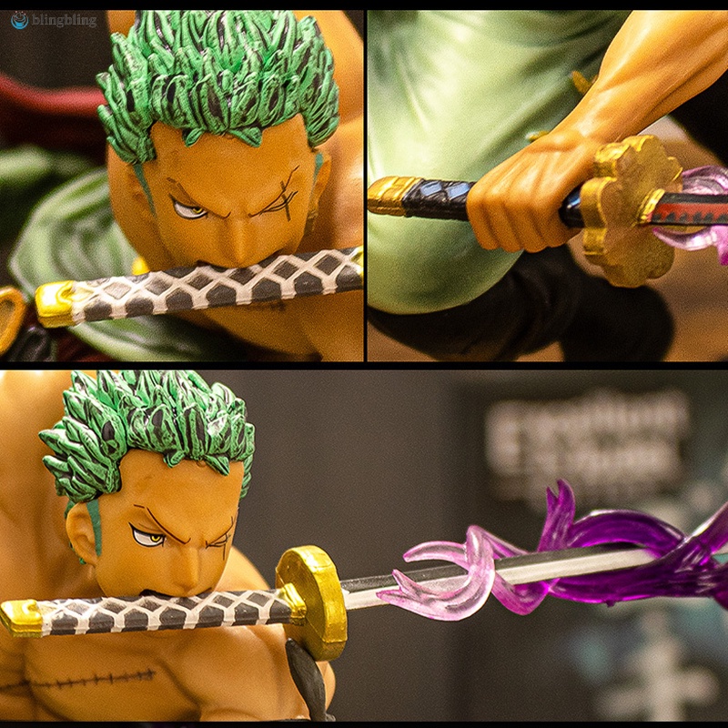 One Piece Anime PVC Figure Zoro Three Thousand World Sanzensekai Action Figure Model Toy Gift for Kid Adult