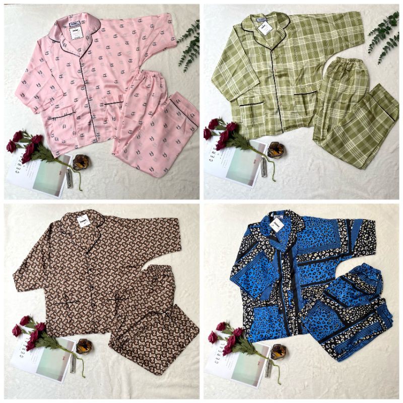 Đồ mặc nhà pijama cánh dơi lụa mango cao cấp