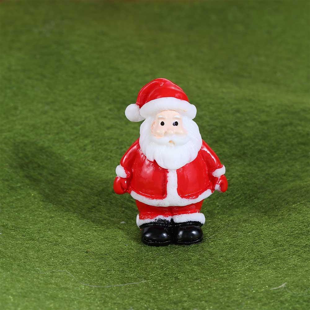 1 Phụ Kiện Trang Trí Phong Cảnh Giáng Sinh Hình Ông Già Noel Người Tuyết