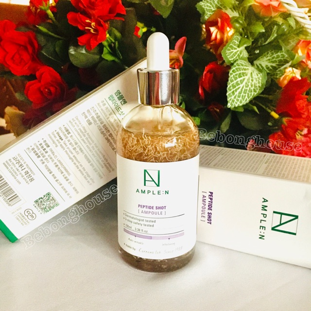 COREANA Serum Tính chất dưỡng trắng chống lão hoá da Ample:N Peptide Shot Ampoule