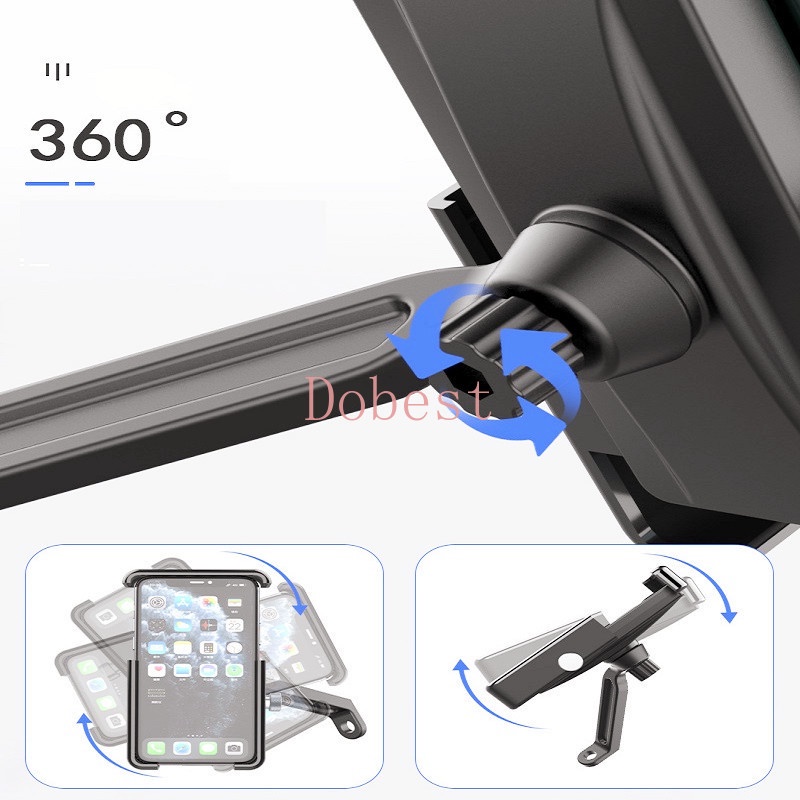 Giá đỡ điện thoại gắn tay lái xe máy tiện dụng