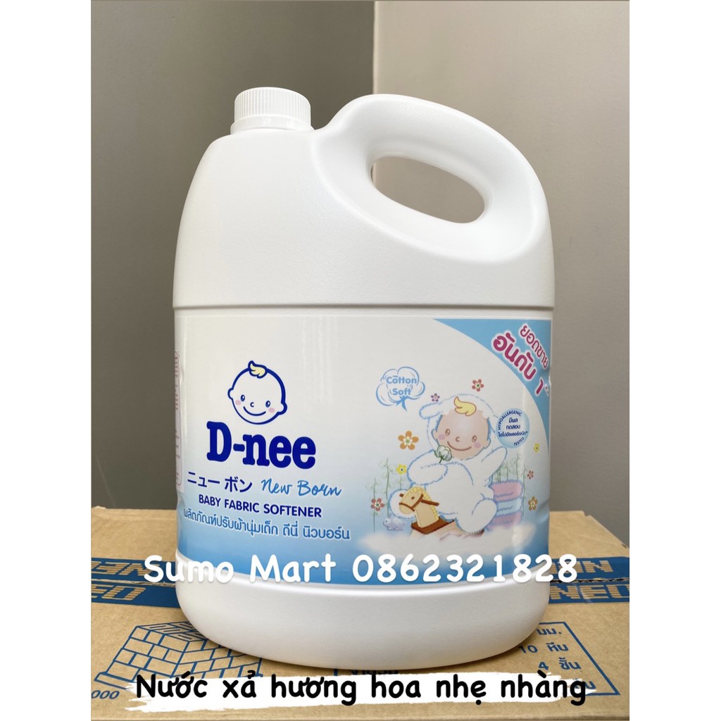 Nước xả Dnee Thái Lan tem Đại Thịnh 3000ml