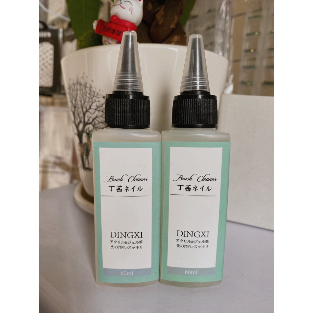 Nước rửa cọ dingxi , chai vệ sinh cọ 60ml