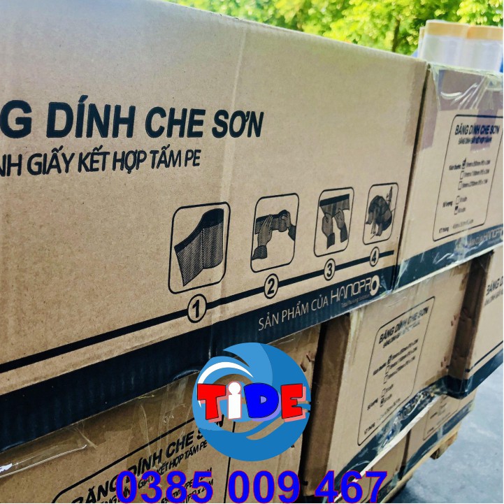 Cuộn màn che sơn 4Au – Cuộn nilon che sơn 4AuM88 các độ rộng 55cm-110cm-270cm – Dùng che phủ khi sơn ô tô, sơn PU đồ gỗ | WebRaoVat - webraovat.net.vn