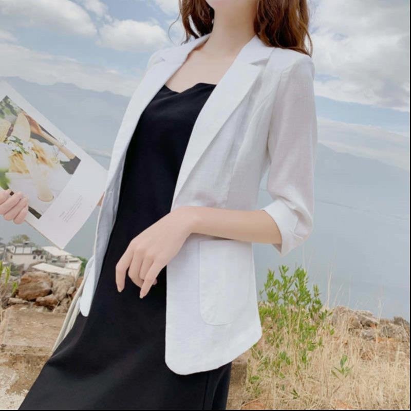 Áo khoác blazer, áo vest nữ kiểu Hàn Quốc tay lỡ, chất vải đẹp, nhiều màu - Thời trang công sở