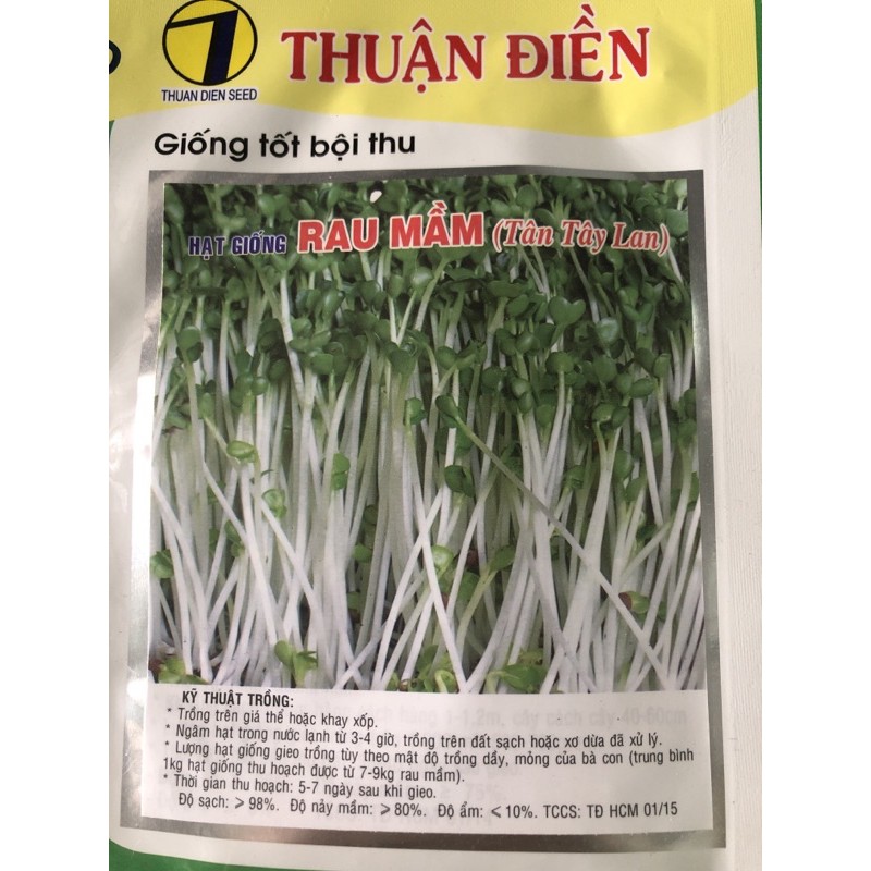 Rau mầm (tân tây lan) gói 20g