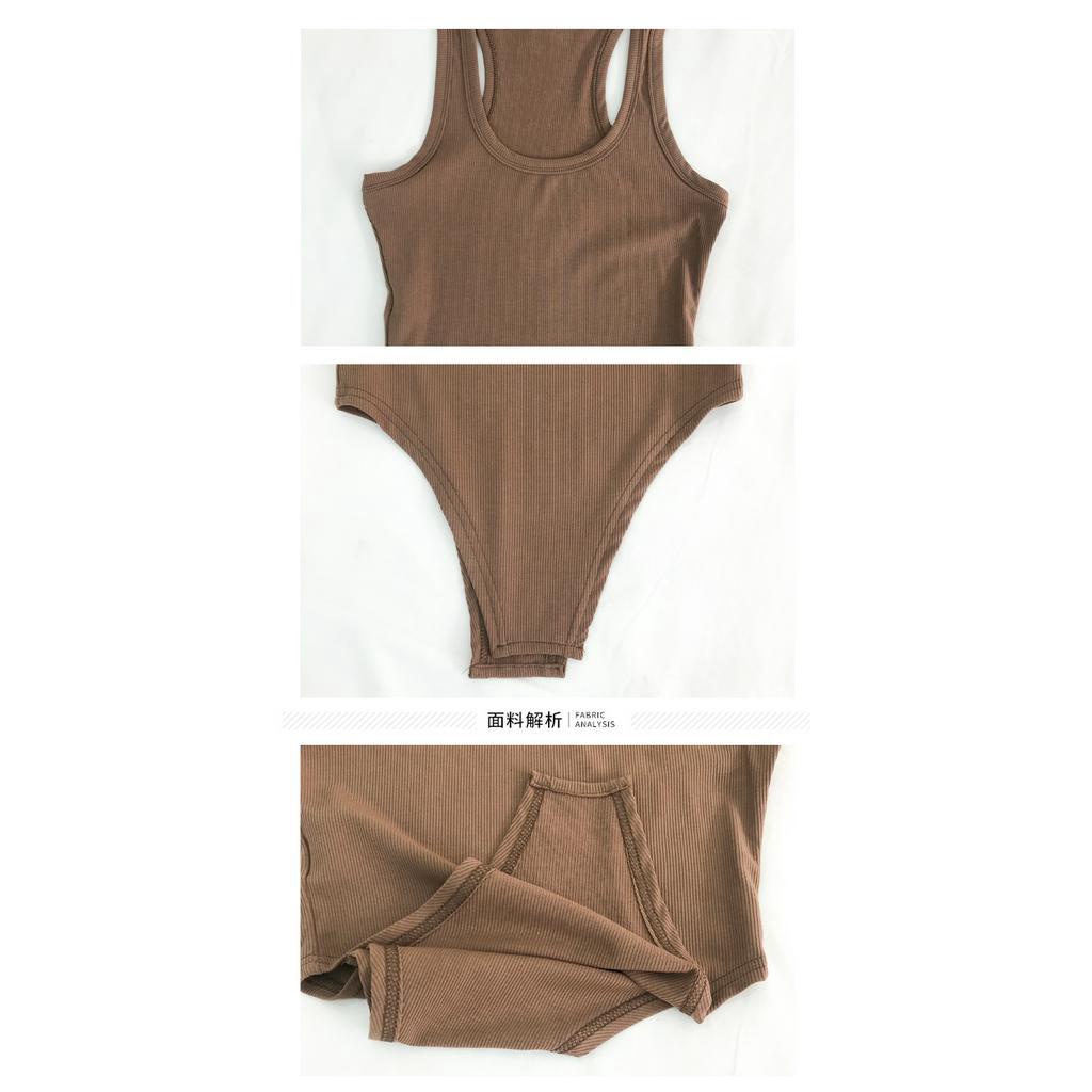 Cocory vn Áo Tank Top Cổ Thấp Dáng Ôm Phong Cách Mỹ Thời Trang Mùa Hè Quyến Rũ Cho Nữ