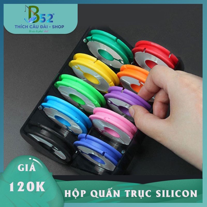 Hộp Quấn Trục Silicon (10 cái)