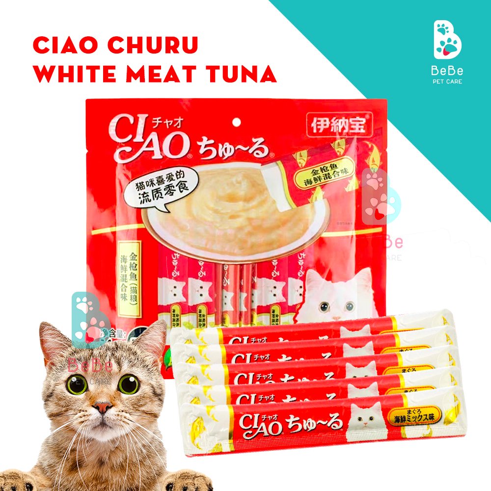 [Túi 20 Tuýp] Súp Thưởng Cho Mèo CIAO CHURU