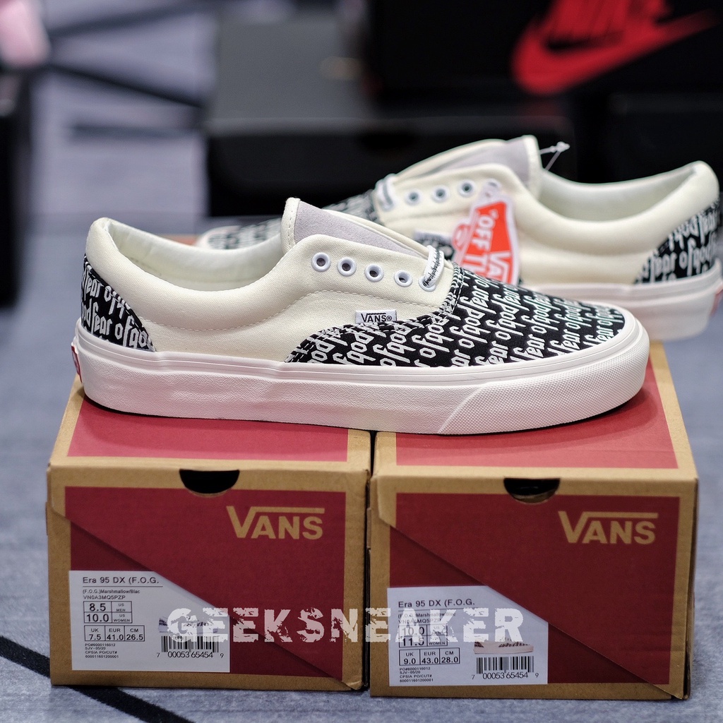 [GeekSneaker] Giày Fear of God × Vans Era 95 DX FOG