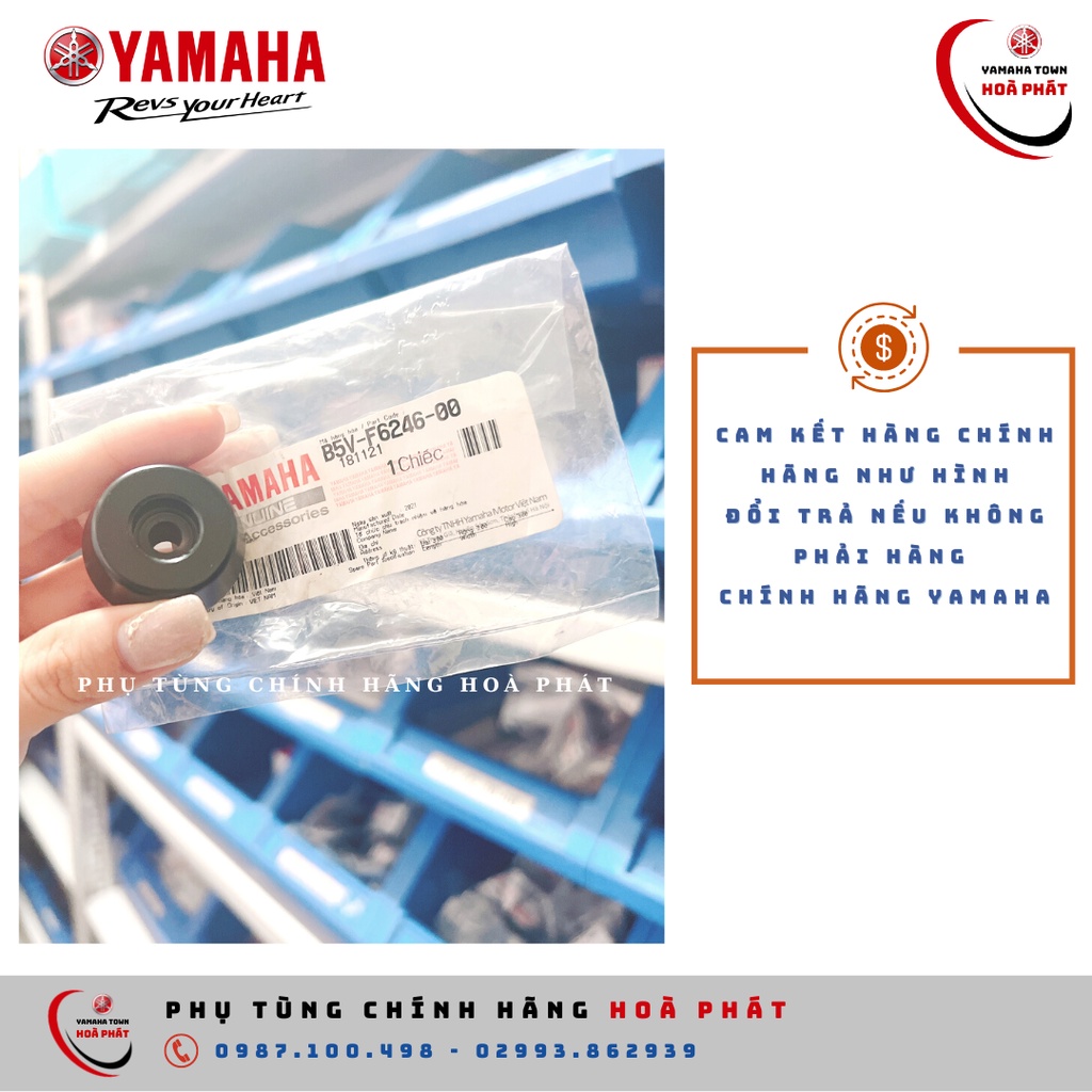 Đầu tay lái, tay cầm, gù tay lái Exciter 155 chính hãng Yamaha 100%