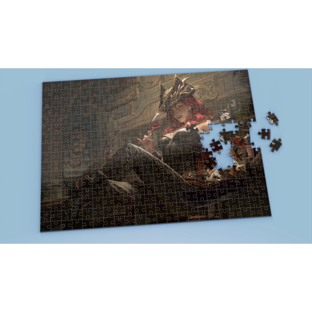 Tranh ghép hình A4, A5 League of Legends, xếp hình MISS FORTUNE - Mẫu 2