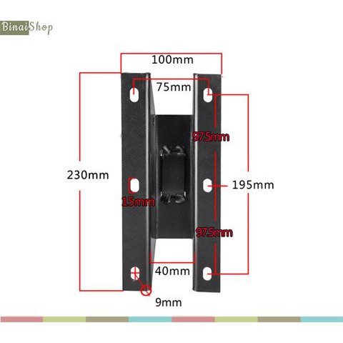 LKT-370 - Cặp Giá Đỡ Loa Treo Tường