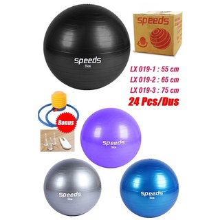 Bóng tập Yoga 75Cm Bonus + Bơm