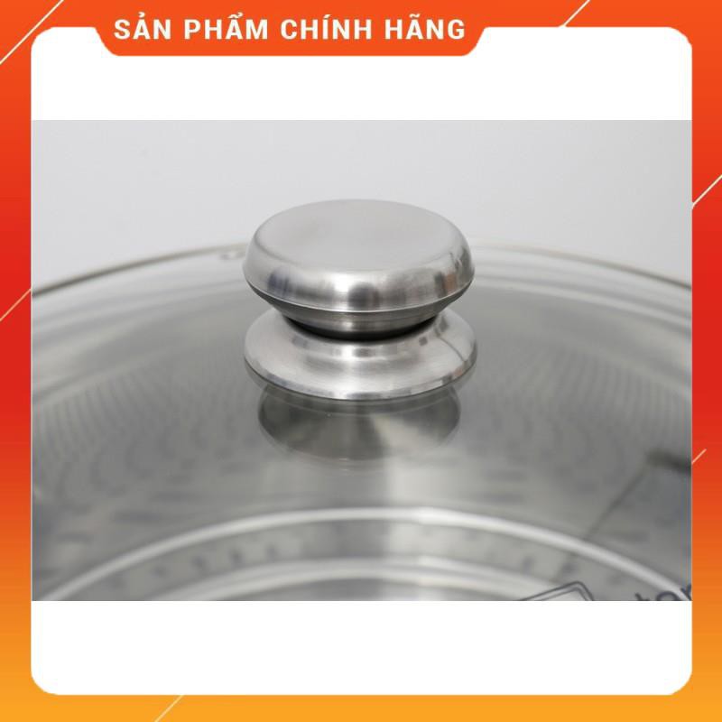 [HÀNG SIÊU TỐT]  Bộ Nồi Xửng Hấp Inox Fivestar 30cm nắp kính bảo hành 5 năm chính hãng