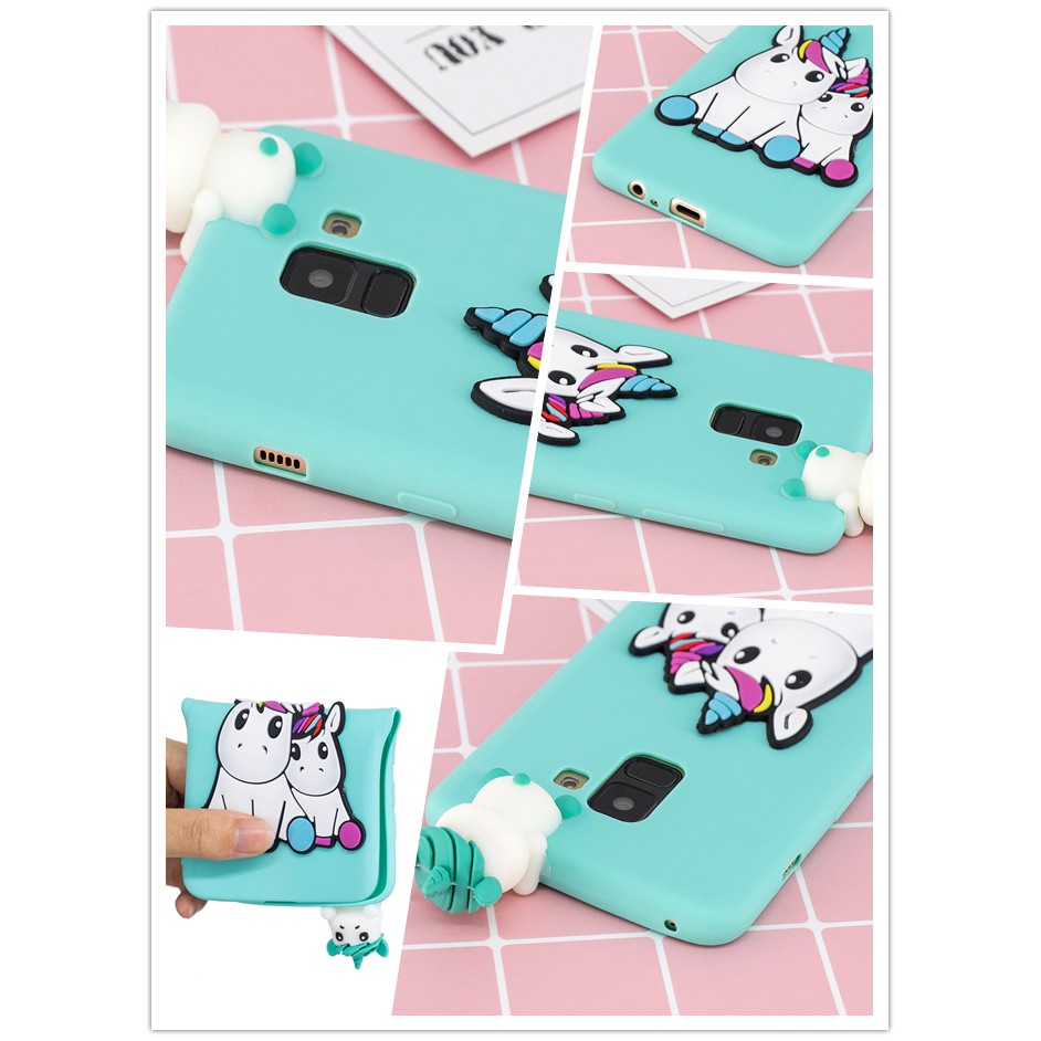 Ốp điện thoại silicon mềm in hình hoạt hình cho điện thoại Samsung A8 Plus 2018 | BigBuy360 - bigbuy360.vn