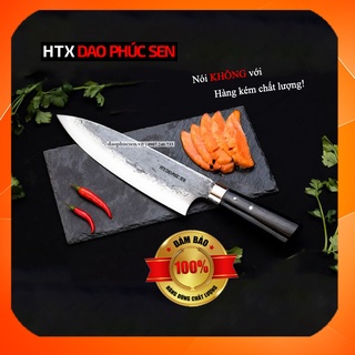 Dao chặt lọc 02 htx dao phúc sen dcl02m sắc bén cán mun 26cm