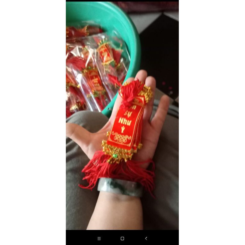Bịch 10 cái liễn nhí treo tháp tỏi,mai đào ngày tết trang trí bông tỏi
