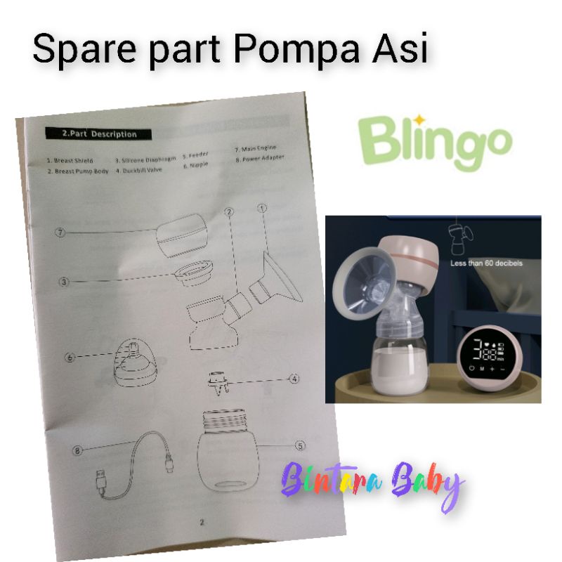 Phụ Kiện Van Bơm Sữa Bằng Điện Blingo BLNQX03