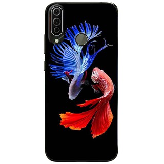 Ốp lưng Vsmart Joy 3, Vsmart Joy 4 in hình Cá Betta xanh đỏ