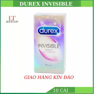 Bao cao su Durex Invisible ( Siêu mỏng ôm sát )