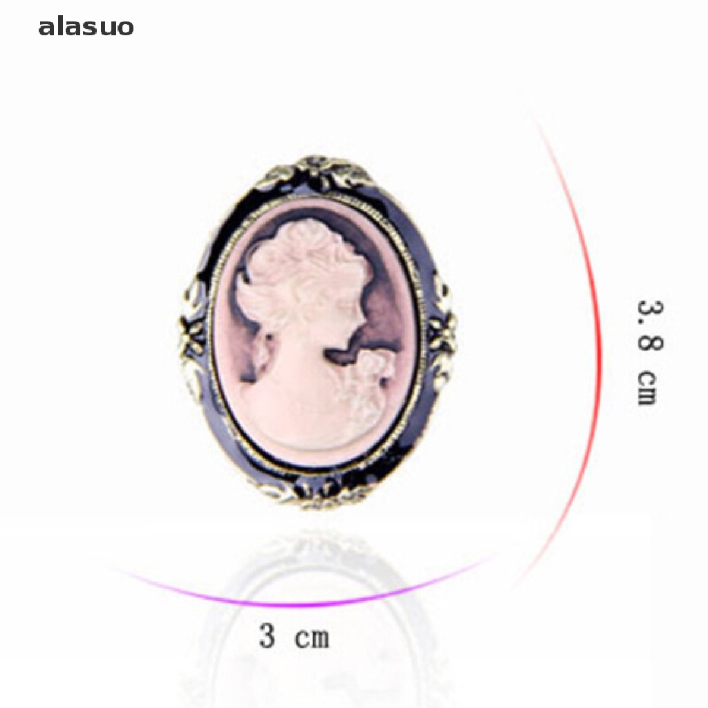 Ghim Chân Dung Cameo Cổ Điển Thanh Lịch Cho